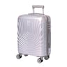 Cosmo Lumina 4Wheel Hard Trolley 48cm Silver