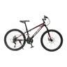 Skid Fusion Bicycle 24" MTB200 Black/Red