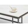 Home Canvas Denza Coffee Table Meta frame Stone finish QJ-514-CT