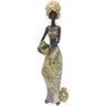 Maple Leaf African Figurine Carving Statue 31cm