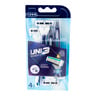 Fomme Uni 3 Blade Disposable Razors 4 pcs