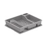 Cosmoplast Dish Drainer Deluxe with Tray Assorted Color