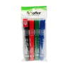 Flex Office Permanent Marker Bullet Nib 4 pcs PM03