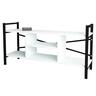 Home Canvas Gila TV Stand 120cm (White) BF00204