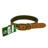 Ancol Timberwolf Leather Collar 45-54cm Size 6 1 pc