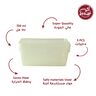 Athar Microwaveable Square Container With Lid 750ml 5 pcs