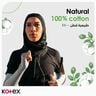 Kotex Natural Panty Liners 100% Cotton Normal Size 54 pcs