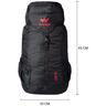 Wildcraft Camping Backpack Cliff 45Ltr Black