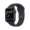 New Apple Watch Se, 2nd Generation, Gps, 44mm Smart Watch, Midnight Aluminium Case With Midnight Sport Band, Regular, Fitness & Sleep Tracker, Crash Detection, Heart Rate Monitor, Water Resistant, International Version