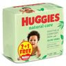 Huggies Natural Baby Wipes Aloe Vera Wipes 3 x 56 pcs