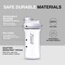 Lock & Lock Shake It Bottle / Gym Shaker Bottle 850ml Light Gray ABF944L