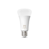 Philips Hue White and Colour Ambiance E27 Smart Light Bulb, 13 W-100 W, 1600 Lumen