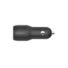 Belkin Dual USB-A Car Charger  2x12W,CCB001BTBK