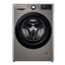 LG  Washing Machine Front Load  9KG, 1400 RPM, Platinum Silver, F4R3VYL6P