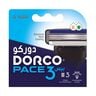 Dorco Pace 3 Diamond Cartridge For Men 4 pcs