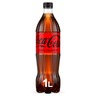 كوكا كولا زيرو زجاجة 1 لتر
