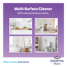 Clorox Scentiva Multi Surface Spray Cleaner Tuscan Lavender Bleach Free 500 ml