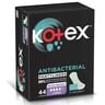 Kotex Antibacterial Panty Liners 99% Protection from Bacteria Growth Long Size 44 pcs