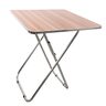 GTT Wooden Square Folding Table with Metalic Stand, WS5246