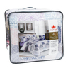 Maple Leaf Digital Printed King Comforter Set, 6 pcs, Assorted