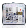 Maple Leaf Digital Printed King Comforter Set, 6 pcs, Assorted