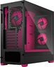 Fractal Design Pop Air Rgb Black Magenta Core Computer Case Tg Clear Tint Tempered Glass