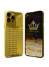 Caviar Luxury 24k Gold Customized Iphone 14 Pro 128 Gb Max Limited Edition Rhombus