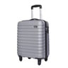 Safari Sonic Deluxe 4Wheel Hard Trolley 87cm Silver