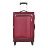 Safari 4Wheel Soft Trolley Slant 59cm Red