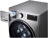 LG 15 Kg Washer & 8 Kg Dryer Front Load, Direct Drive Motor, 1400 Rpm, 12 Programs, International Version, Silver, F0L9DGP2S