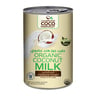 Coco Harvest Organic Coconut Milk Unsweetened Value Pack 3 x 400 ml