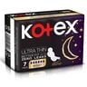 Kotex Ultra Thin Overnight Protection Sanitary Pads with Wings 7 pcs