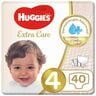 Huggies Extra Care Size 4 8 -14 kg Value Pack 40pcs