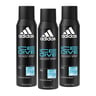 Adidas Ice Dive Deo Body Spray For Men Value Pack 3 x 150 ml