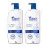 Head & Shoulders Daily Clean Anti-Dandruff Shampoo 2 x 1 Litre