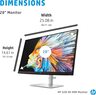 Hp U28 4k Hdr Computer Monitor For Content Creators With Ips Panel, Hdr, And Usb-c Port, Wide Screen 28-inch, With Factory Colour Calibration And 65w Laptop Docking, (1z978aa)