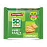 Britannia 50-50 Sweet & Salty Crackers 12 x 71 g