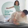 Sleepwell Ortho Pro Profiled Foam , 100 Night Trial , Impressions Memory Foam Mattress With Airvent Cool Gel Technology , Queen Bed Size (200L x 160W x 30H cm)