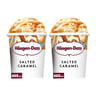 Haagen Dazs Salted Caramel Ice Cream Value Pack 2 x 460 ml