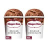 Haagen Dazs Belgian Chocolate Ice Cream Value Pack 2 x 460 ml