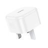 Hoco Single Port Super Fast Wall Charger, 20W, White, C91B-PD