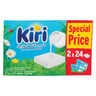 Kiri Spreadable Cream Cheese Squares 2 x 24 Portions 800 g