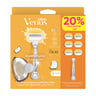 Gillette Venus Comfortglide Coconut Scent 1 Handle + 6 Blades