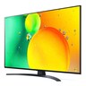 LG NANO77 Series 55-Inch 4K UHD Smart NanoCell TV ,55NANO77CQA, Black