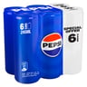 Pepsi Can Cola Beverage 6 x 245 ml