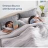 Sleepwell Spine Plus Regular , Visco Rebonded Foam , King Bed Size , Bonnell Spring , Neem Fresche Technology , Anti Sag Mattress (200L x 180W x 20H cm)