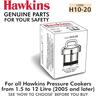 Hawkins Pressure Cooker Regulator / Vent Weight H10-20