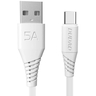 Dudao USB Type-C Cable, 2 m, White, L2TCW