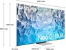 Samsung Smart TV 65 Inch Neo Qled 8k, Quantum Hdr 64x, Dolby Atm (2022), QN900B, Bright Silver