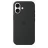 Apple iPhone 16 Silicone Case with MagSafe, Black, MYY13ZM/A